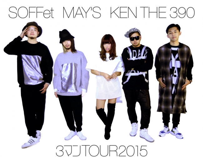 SOFFet , MAY’S , KEN THE 390 3マンLIVE @仙台