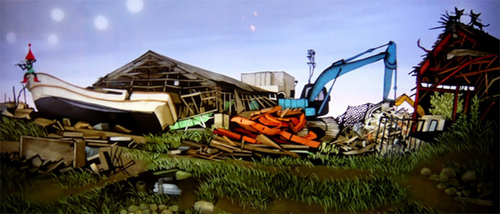 藤城清治さんの１５ｍの大作影絵を見に行こう