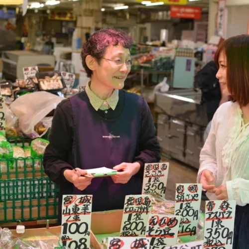気まぐれスポット★安達商店（仙台朝市）