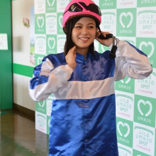 福島競馬場でenjoy♥umajo