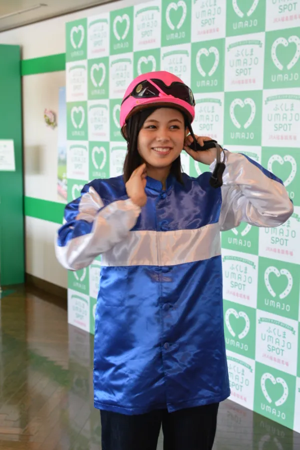 福島競馬場でenjoy♥umajo