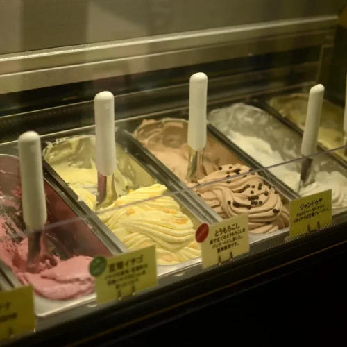 かき氷VSジェラート／／Patisseries Glaces Kisetu   （パティスリーグラス　キセツ）