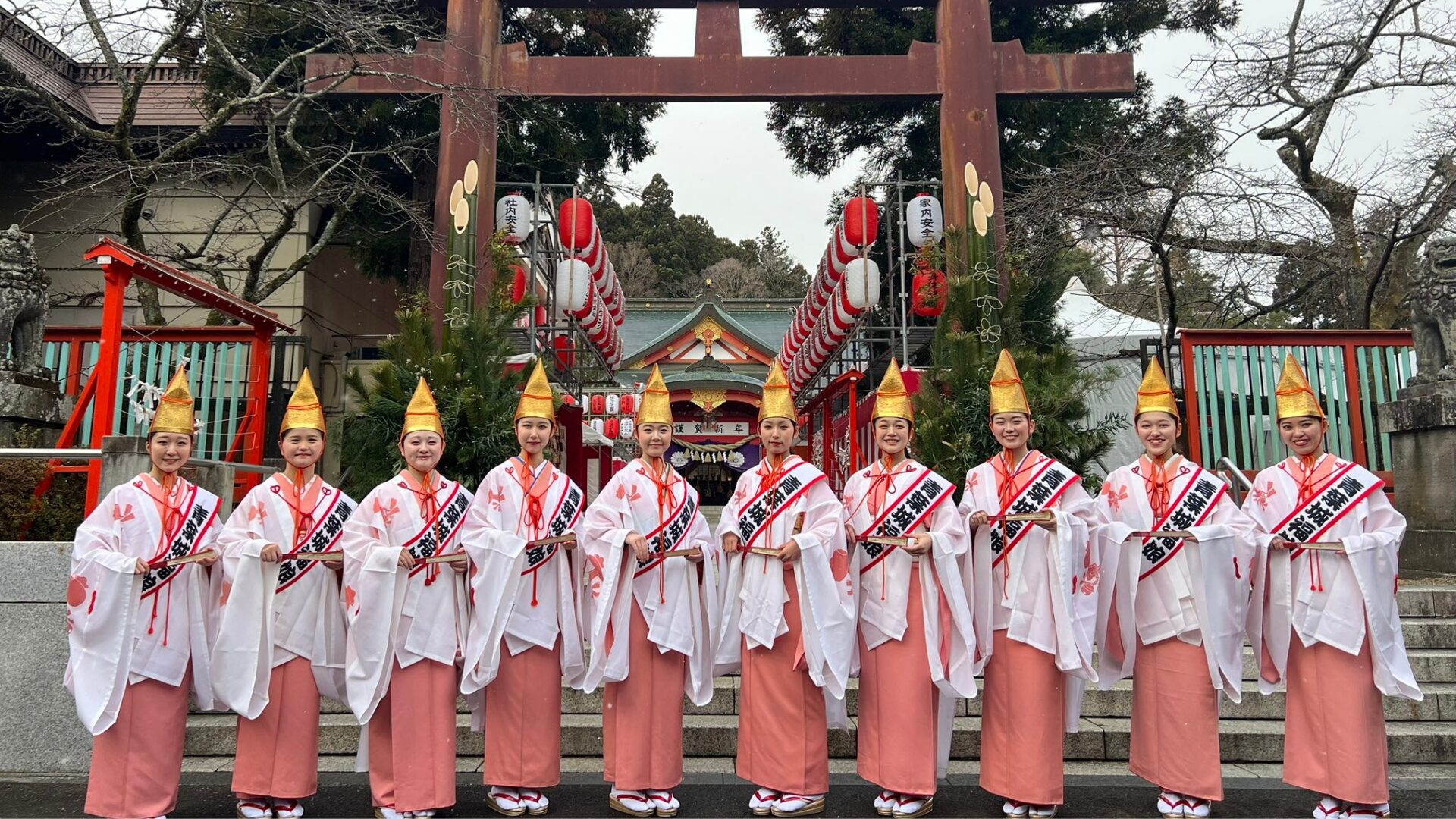 年の瀬の風物詩✨仙台福娘が届ける笑顔と福