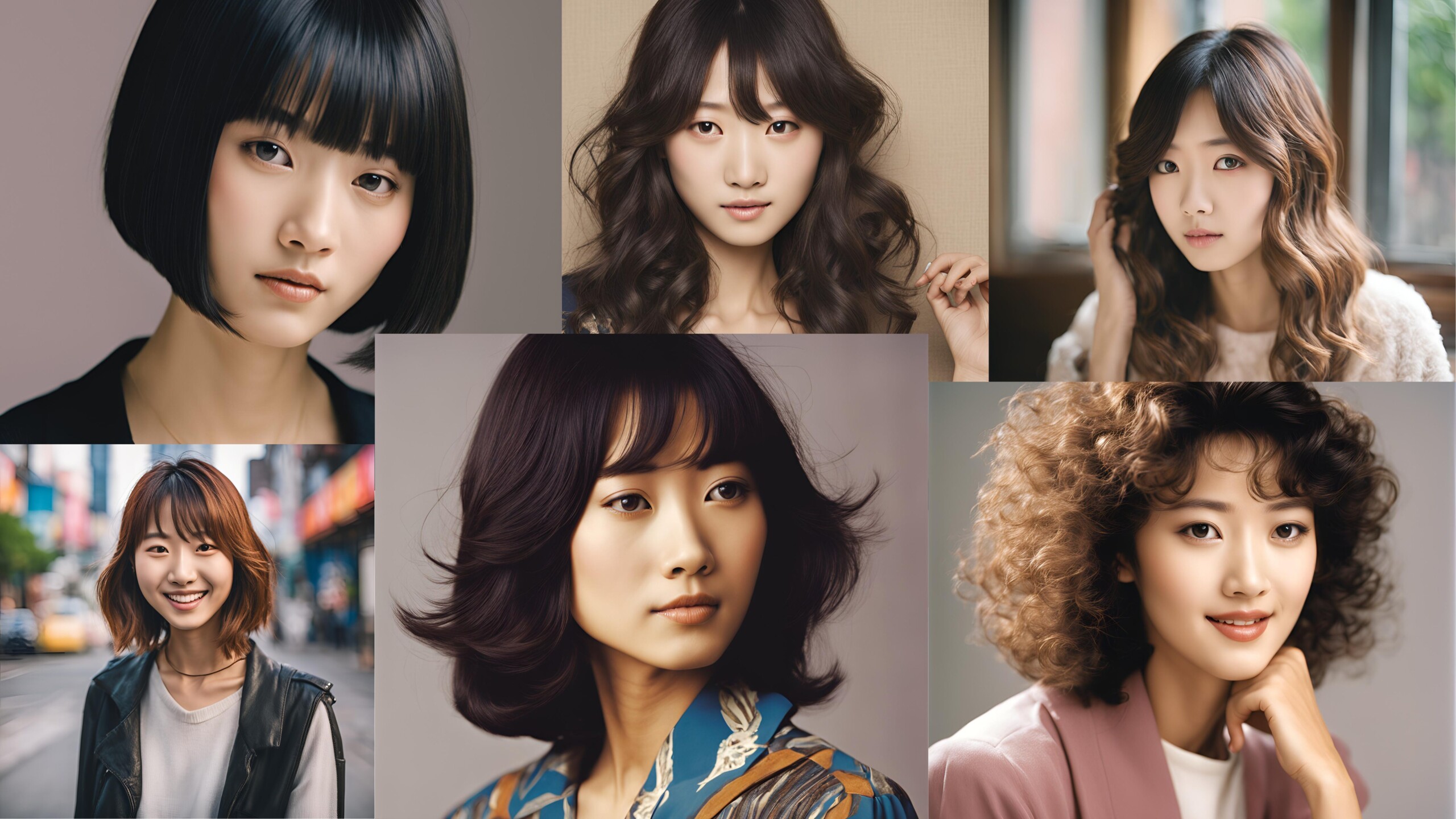 女性の年代別流行ヘアスタイル特集