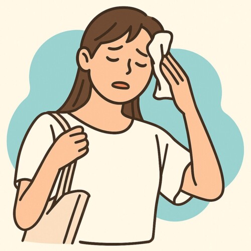 【夏の通勤問題】汗とメイク崩れに悩まされないための工夫